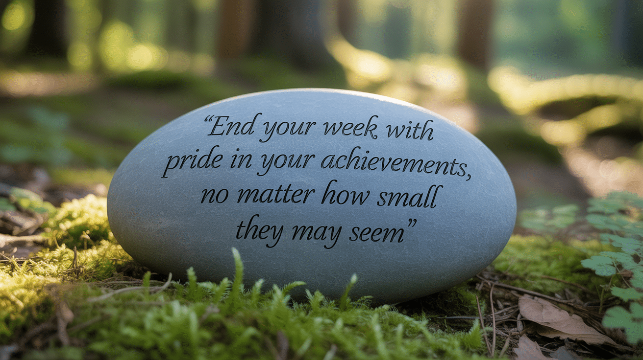 Quotes to Inspire Reflection and Self-Acknowledgment on Friday